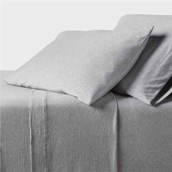 Other - King Cotton Jersey Sheet Set Heather
Gray - Threshold